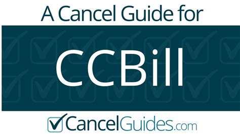 ccbill cancel|CCBILL Has charge me almost $200 in the past few months and I。